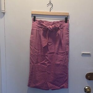 Ann Taylor Pink Pencil Skirt